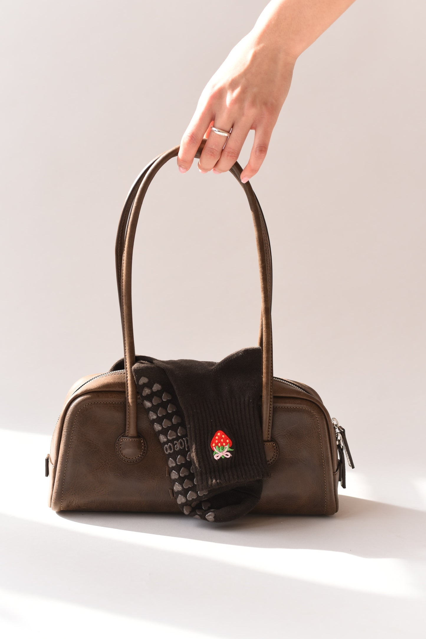 Strawberry Grip Socks